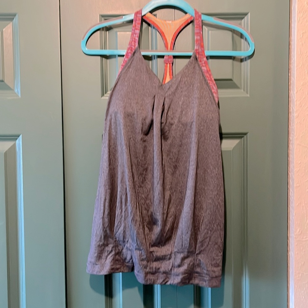 Lululemon sports bra tank top